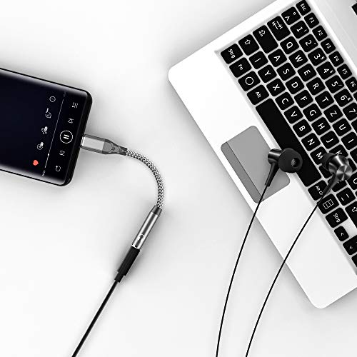 ACOCOBUY USB C naar 3.5mm Adapter voor Samsung A53 Hoofdtelefoon Jack Adapter Duurzaam USB C naar 3.5mm Audio Adapter… - Afbeelding 6