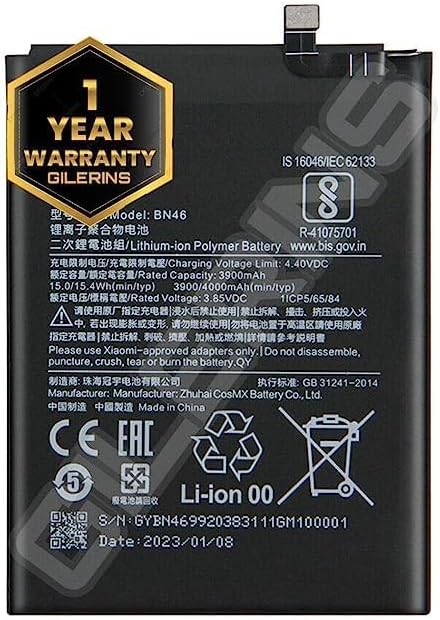 Original BN46 Battery for Redmi 7 / Note 8 / Note 6 / Y3 Battery with 1 Year Warranty**** (SEP094)