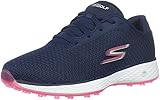 Goga Max Einlegesohle Skechers Performance Women\'s Go Golf Birdie Golf Shoe, Navy/Pink, 6.5 M US
