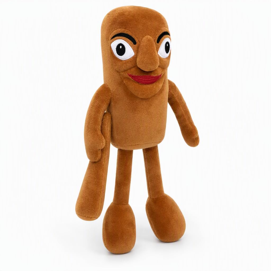 1 Khaki Plush Stick Figure, Tung Tung Tung Sahur Costume, Brainrot Plush