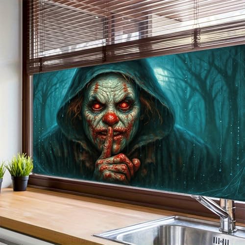 Vinilo Decorativo Halloween 39.3x17.7 Pulgadas miniatura 5