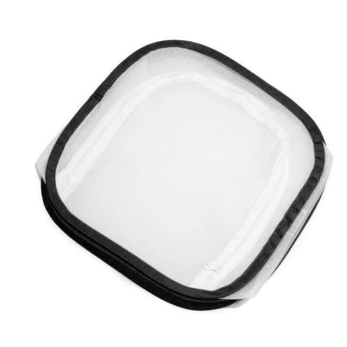 Gabbia per insetti, Gabbia per farfalle 24x24x35 pollici Casa per farfalle trasparente pieghevole con cerniera e maniglia per l'allevamento di