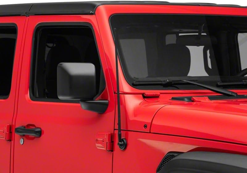 RedRock Trail Antenna; 21-Inch Compatible For 97-23 Jeep Wrangler TJ, JK & JL