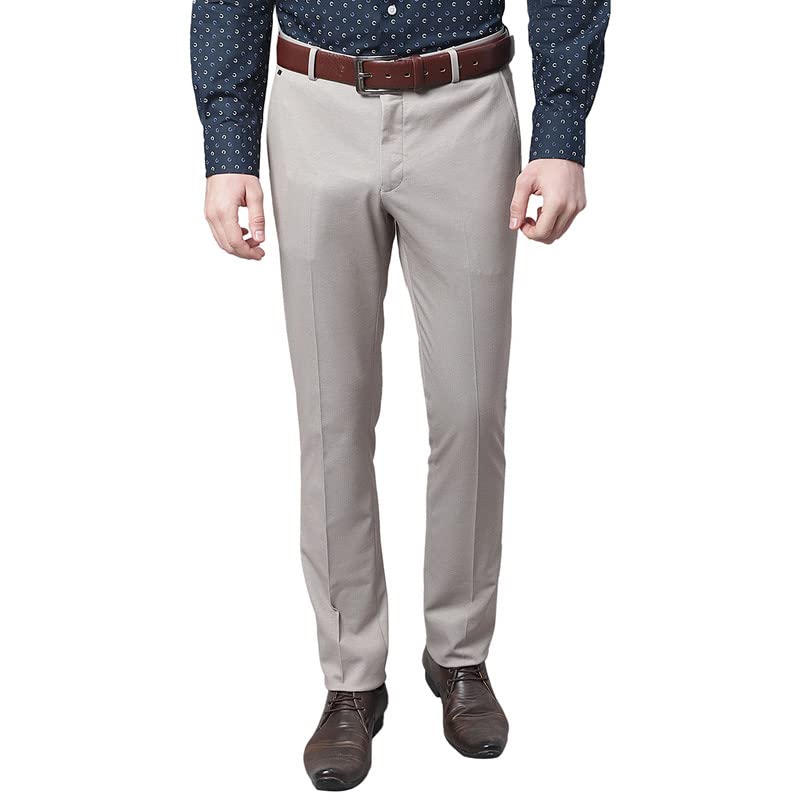 cantabil Solid Non Pleated Regular Fit Mid Rise Formal Trouser | Formal Pants | Regular Fit Trouser for Men (P_MTRF00116)-picture-38