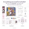DIAMOND ART CLUB Lilly...a Mouse in the House Diamond Painting Kit, Fun DIY Crafts for Adults, Round Diamond Art Canvas, 13" x 13" (33 cm x 33 cm) #2