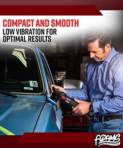 Adam's Polishes Swirl Killer 12Mm Dual Action Polisher Car Buffer Da Polisher Machine For Car | Orbital Polisher Car Scratch Remover | Auto Detailing Tool Kit Prep For Ceramic Coating Car Wax Clay Bar #TOP1