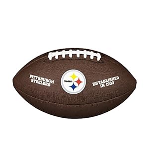 NFL Team Logo Composite Football, Official – Pittsburgh Steelers