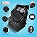 Graco Padded Car Seat Travel Bag & Infant Carrier Backpack, Durable Large Back Pack for Carseats & Booster Seats, Airport Gate Check Bag Luggage, Double Padded Strap, Water Resistant Material, Black