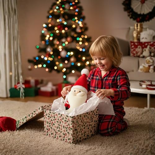Image of Santa Claus Soft Toy 30cm | Plush Santa Claus Soft Toy | Stuffed Santa Clause | Perfect for Holiday Decor and Christmas Gifting (30cm)