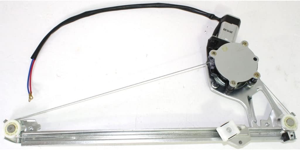 Regulador de Janela Elétrico para Mercedes-Benz E320/E420/E500 1994-1995 Lado Passageiro Traseiro com Motor - Sedan/Wagon Chassi 124 | MB1551101 | 1247300846