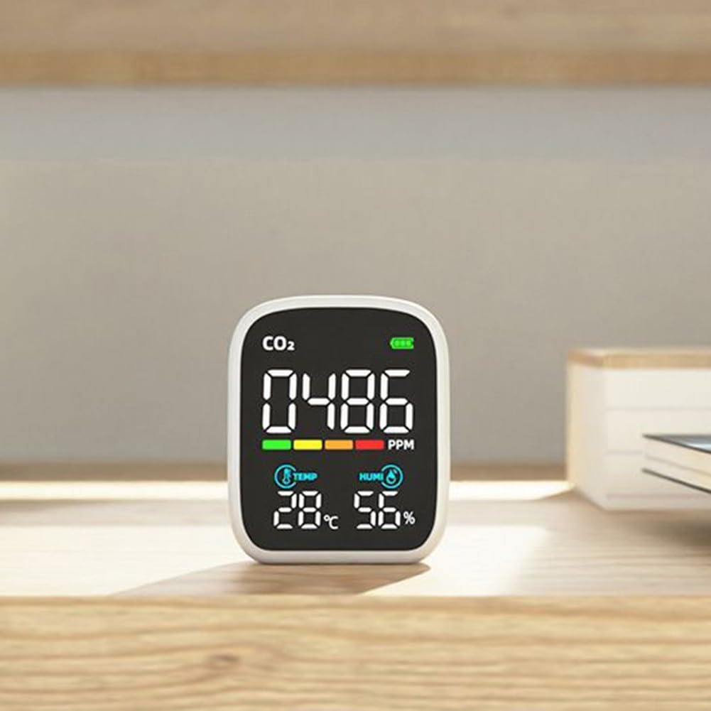 WIFI Infrarot CO2 Monitor Kohlendioxid Monitor NDIR Sensor Luftqualität Monitor