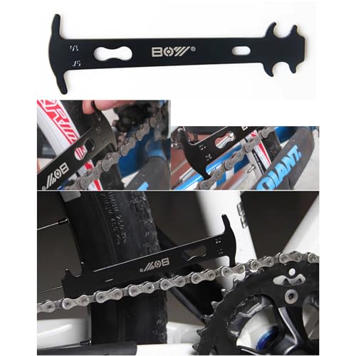Image of Universal Bike Chain Tool Kit with Bike Breaker Main Chain Pliers Chain Checker for Road MTB Bike 1-12 Speed Chain Disassemble Chain Splitter and Breaker