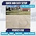 Murray Sporting Goods Basketball Court Marking Stencil Kit Free Throw Lane/Key Only for Driveway, Asphalt or Concrete