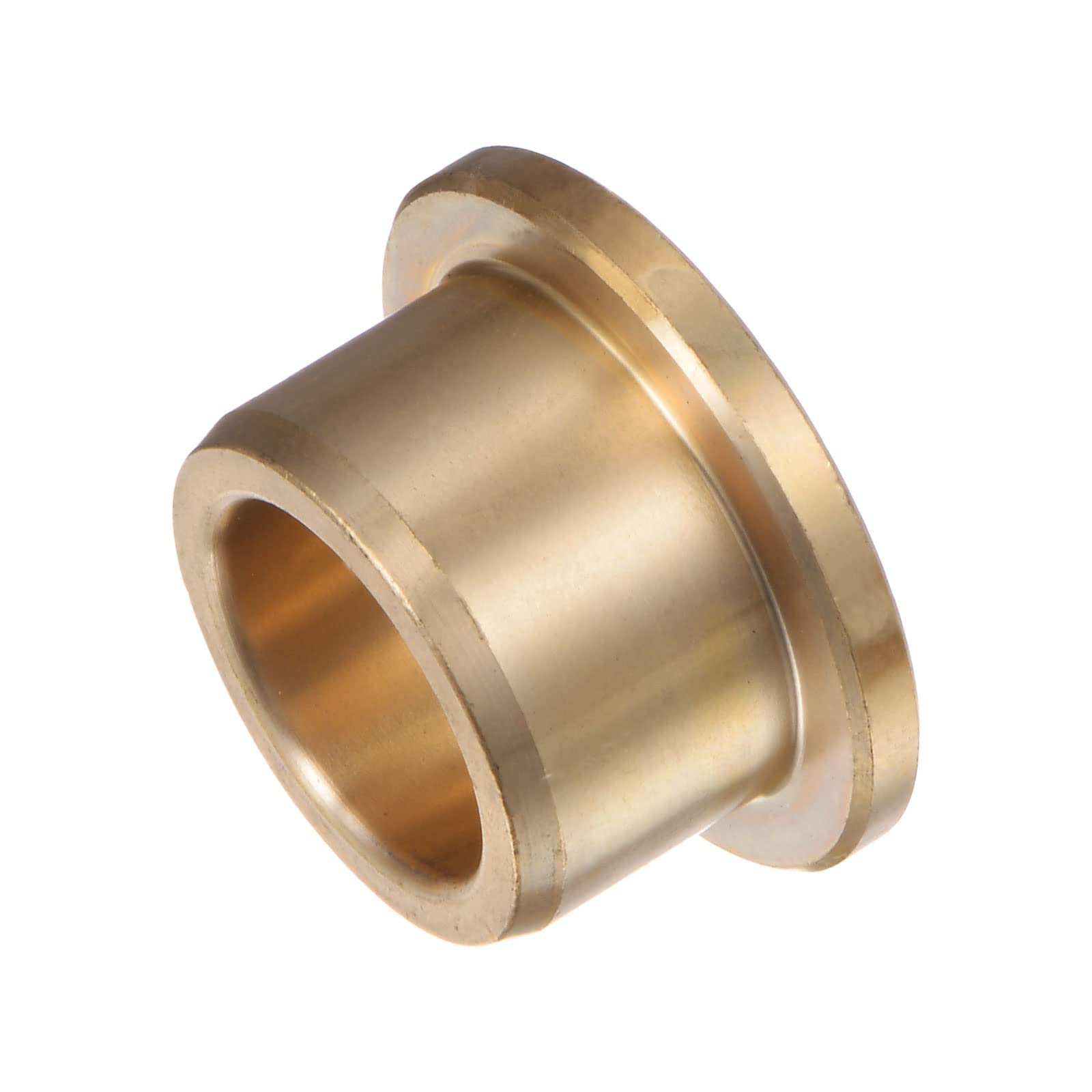 8 Boccole A Flangia In Bronzo 10x16x20mm - Autolubrificanti Per Attrezzature Industriali - Foto 6