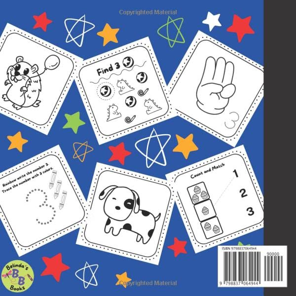 Miniatura 2 de Birthday Boy I am 3 Happy Birthday Coloring and Activity Book (Happy Birthday Coloring and Activity Books for Kids)