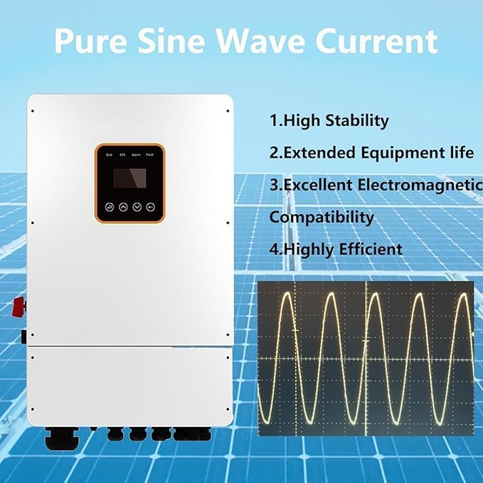 Dawnice 48V 6KW Pure Sine Wave Inverter