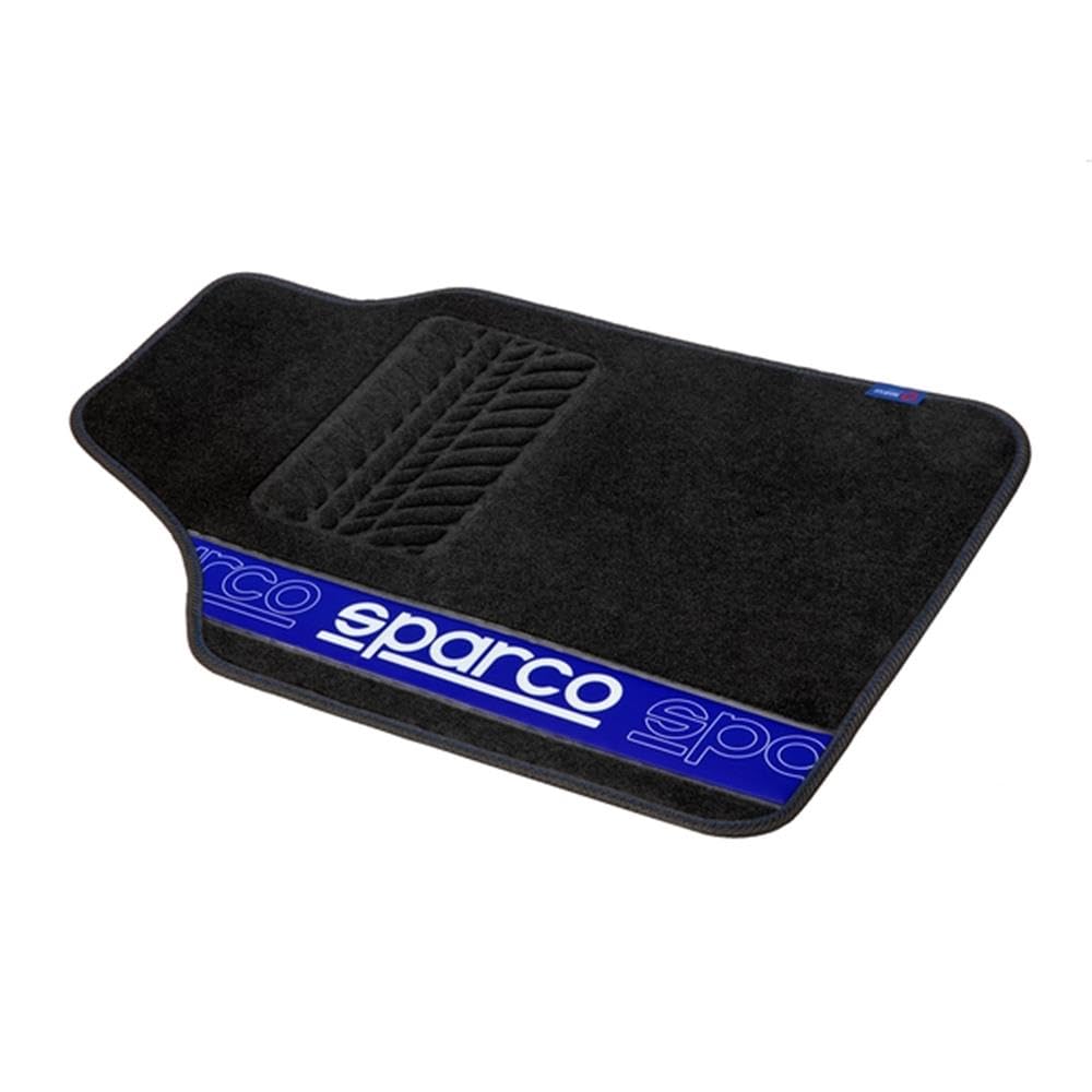 Sparco 2-delige set universele SPC1200 riemluslagers voor blauwe auto's