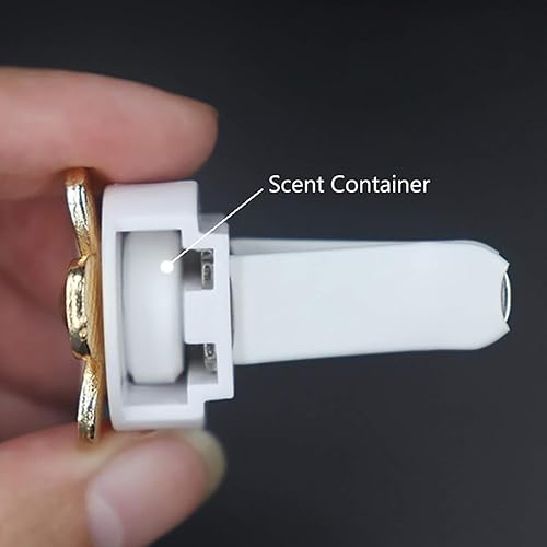 Miniatura 23 de Daisy Clips de ventilación de aire, 4 piezas de lindas flores clip de salida de aire acondicionado de automóvil, clip para ambientador de automóvil