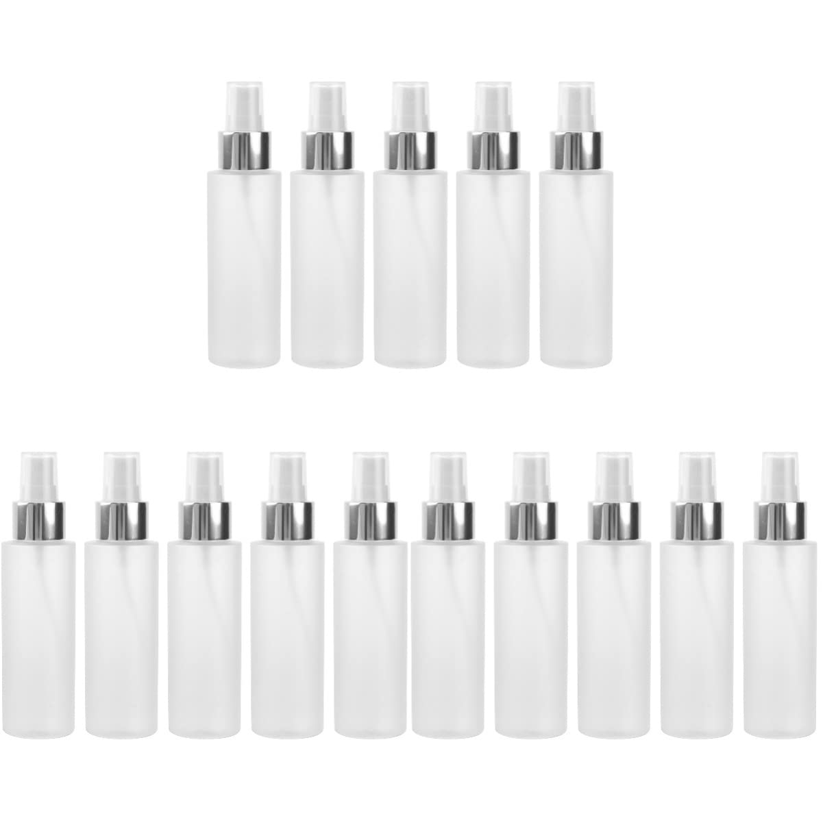 15 Pz Bomboletta Spray Spruzzatore Contenitori Distributore Di Lozioni Multiuso Flacone Spray Per Profumo Contenitore Spray Portatile Tonico Idratante Bianca