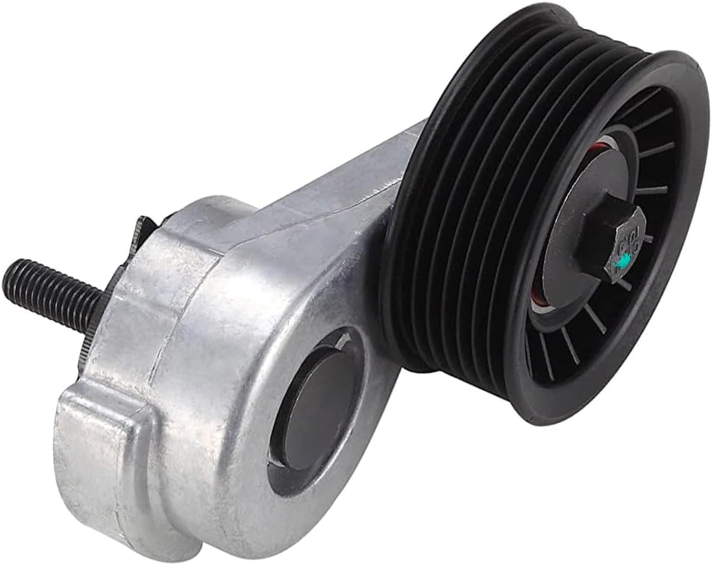 KEYOOG 38116 Drive Belt Tensioner w/Pulley Assembly (For 3.9L/5.2L/5.9L) Fit For Do-dge 92-94 B150 [92-03 Dakota] 98-03 Durango [94-03 Ram 1500] 93-98 Je-ep Grand Cherokee (OE# 53010158AB)