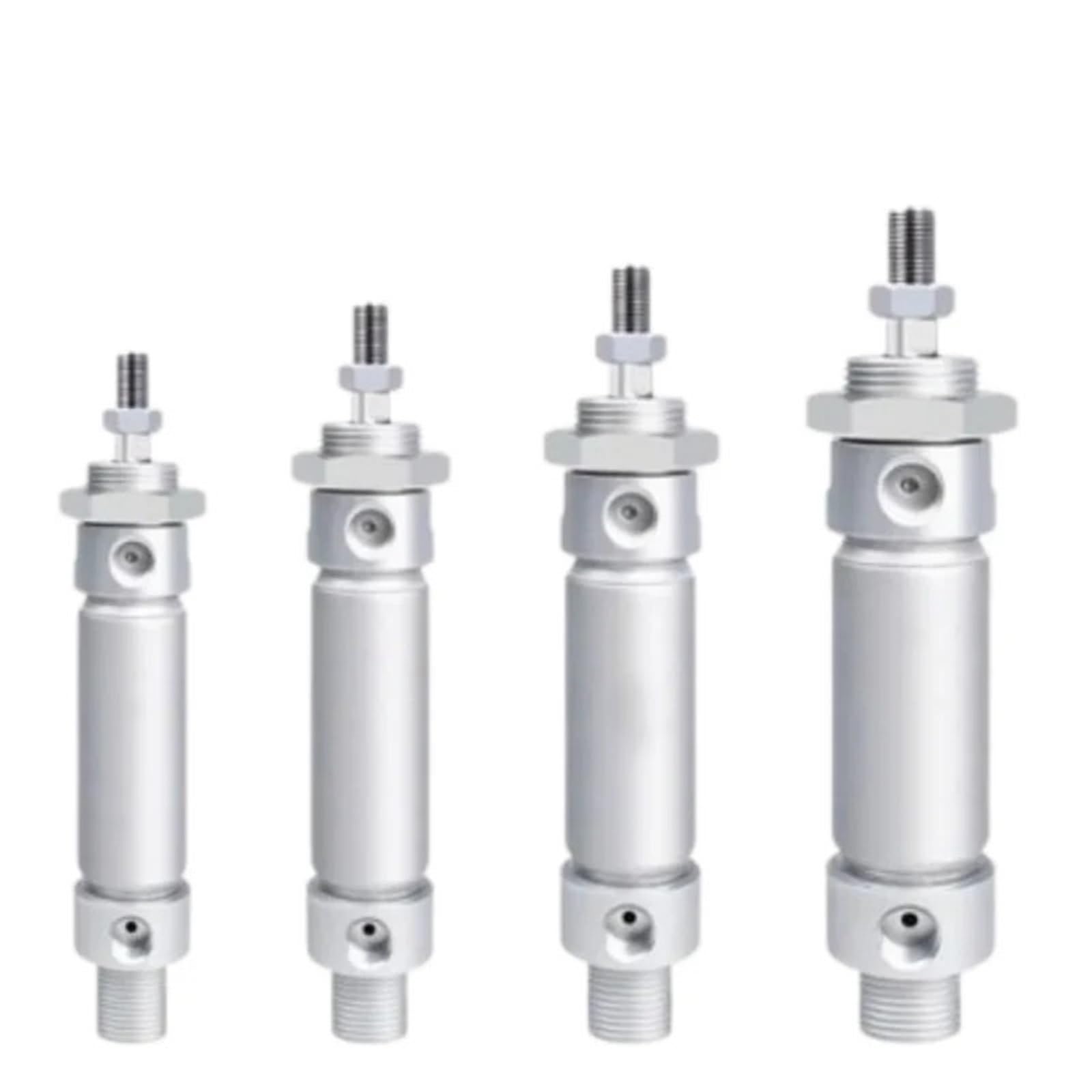 1 szt. mini cylinder ze stopu aluminium serii MBL MBL16X25SCA/MBL16X50SCA/MBL20X25SCA automatyczny pneumatyczny siłownik mechaniczny (skok 50, MBL40)