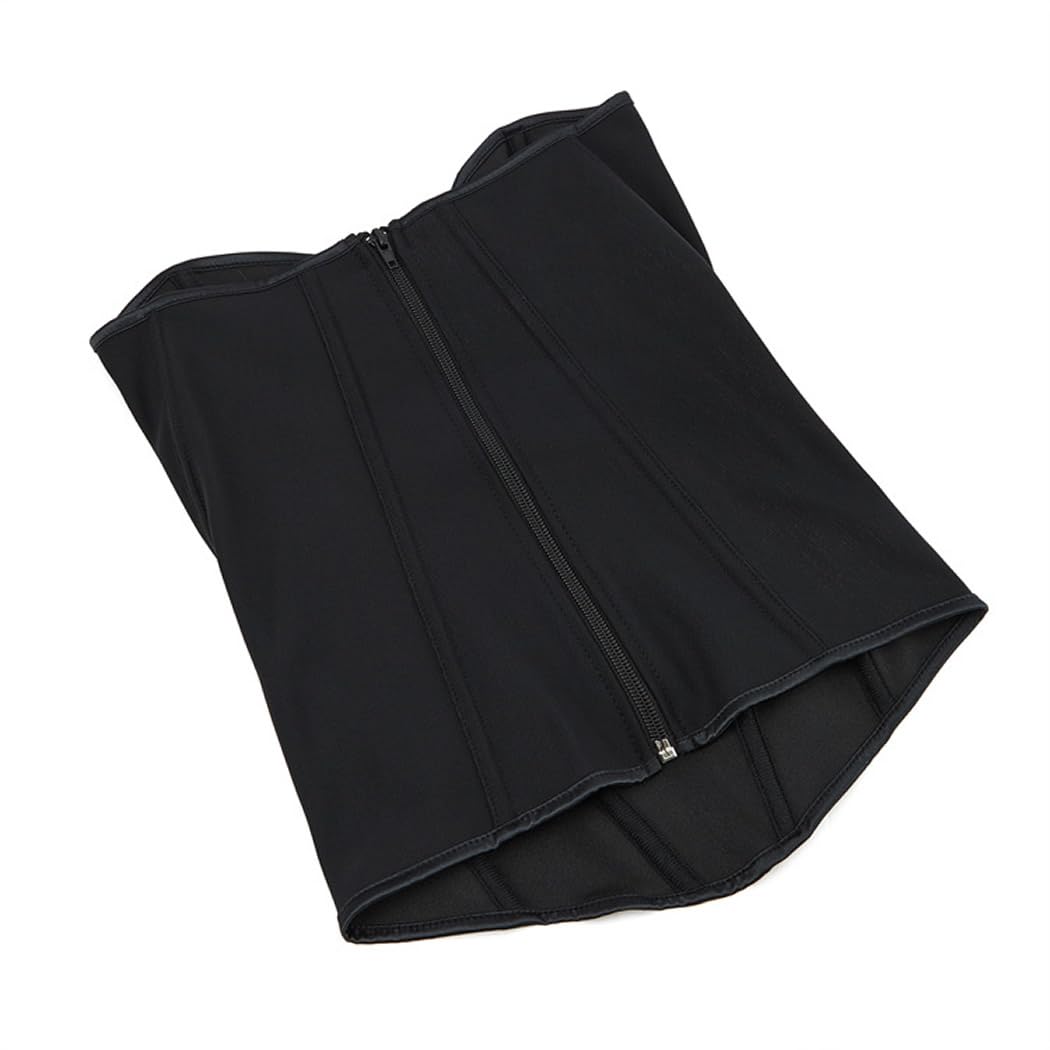 Valin Corset Overbust Élastique Fermeture Arrière | Tissu élastique, fermeture éclair arrière, coutures baleinées verticales, bord supérieur en cœur, ourlet courbé