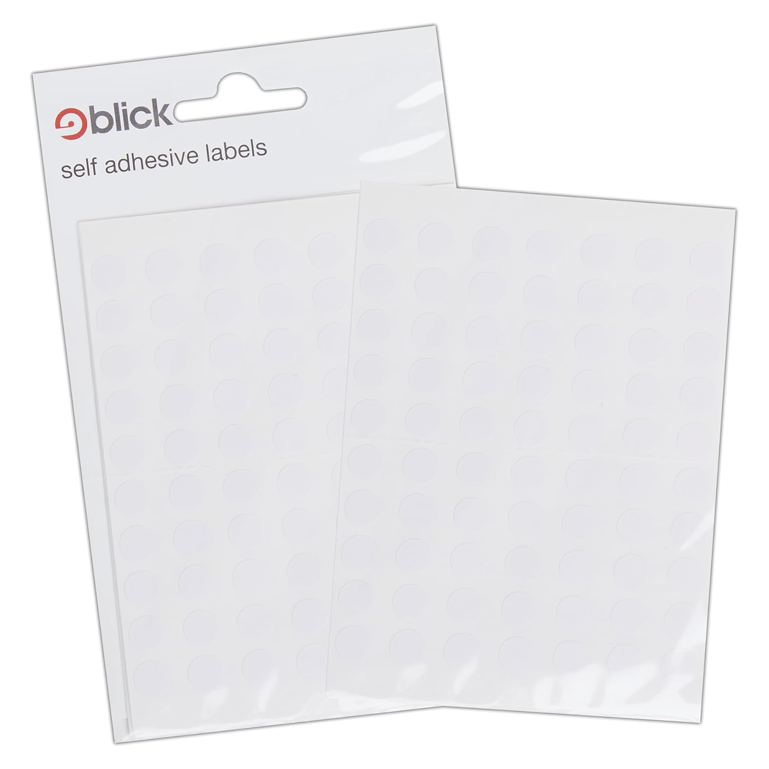 Blick Labels, Yellow, Self Adhesive Stickers, Coloured Dot, Circles, 5mm, 980 Labels, for Home, Office, Family, School, Holiday Calendar Organising, Planner, Rewards Chart, Colour Coding