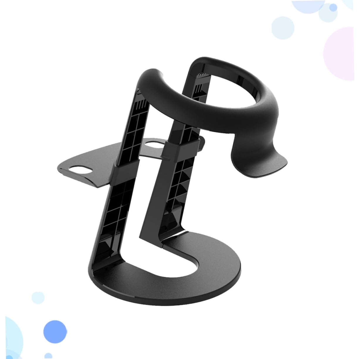 SEWACC Soporte para Gafas VR Montaje Estable para de Virtual Organizador Duradero y Portátil para Almacenar Controladores y Accesorios de Negro
