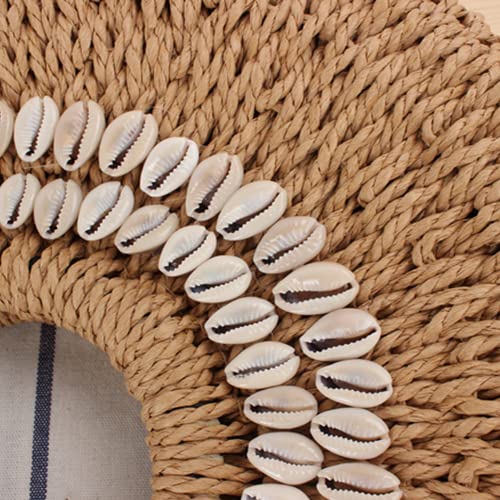 Bolso Mini Media Luna de Rattán y Paja para Mujer miniatura 5