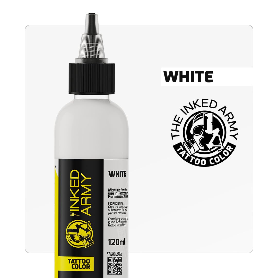 Tattoo Color Tätowierfarbe White 120 ml