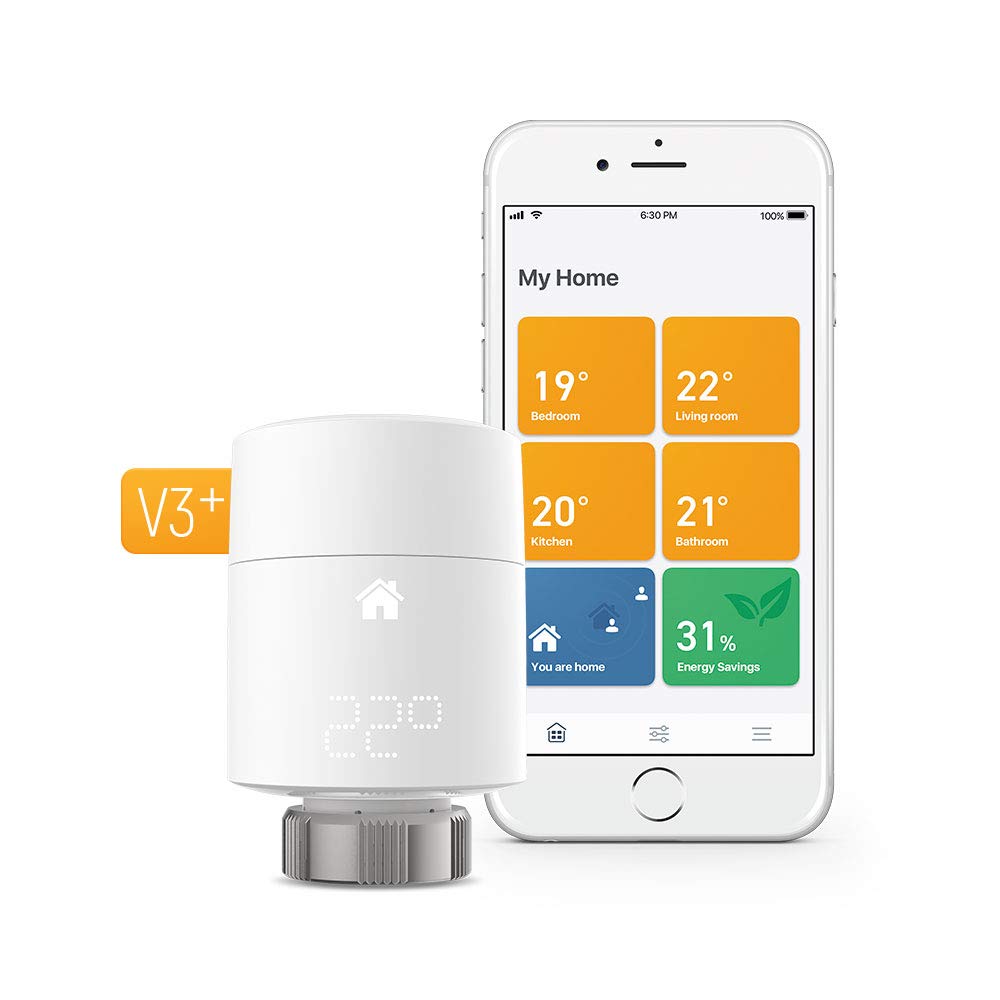 Tado tado° Smartes Heizkörper-Thermostat Starter Kit V3+ - UK Version