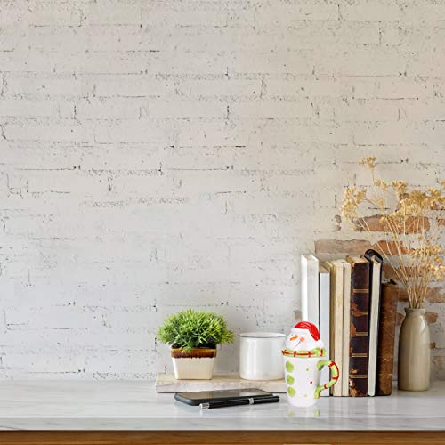 Copo criativo de cerâmica com boneco de neve de Natal Amosfun (cor sortida) para festa de Natal