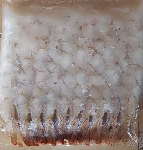 頭無 8-12 尾付 伸ばし海老 ( バナメイ ) 10匹 ( 1匹約27g ) 天ぷら 海老フライ 等 特大 冷凍