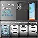BOPPS Battery Case for iPhone 11/ XR,Upgrated Slim 6000mAh Charging Portable Rechargeable Charger Case Cover for iPhone XR,iPhone 11 Charging Cases 6.1inch-Black