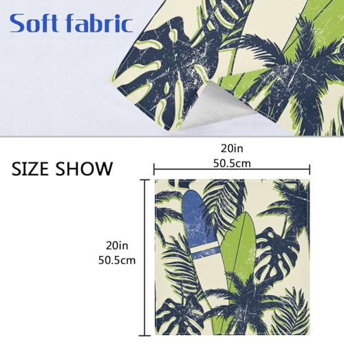 Servilletas de Tela Set de 6 Palm Leaf 50.5x50.5 cm miniatura 6