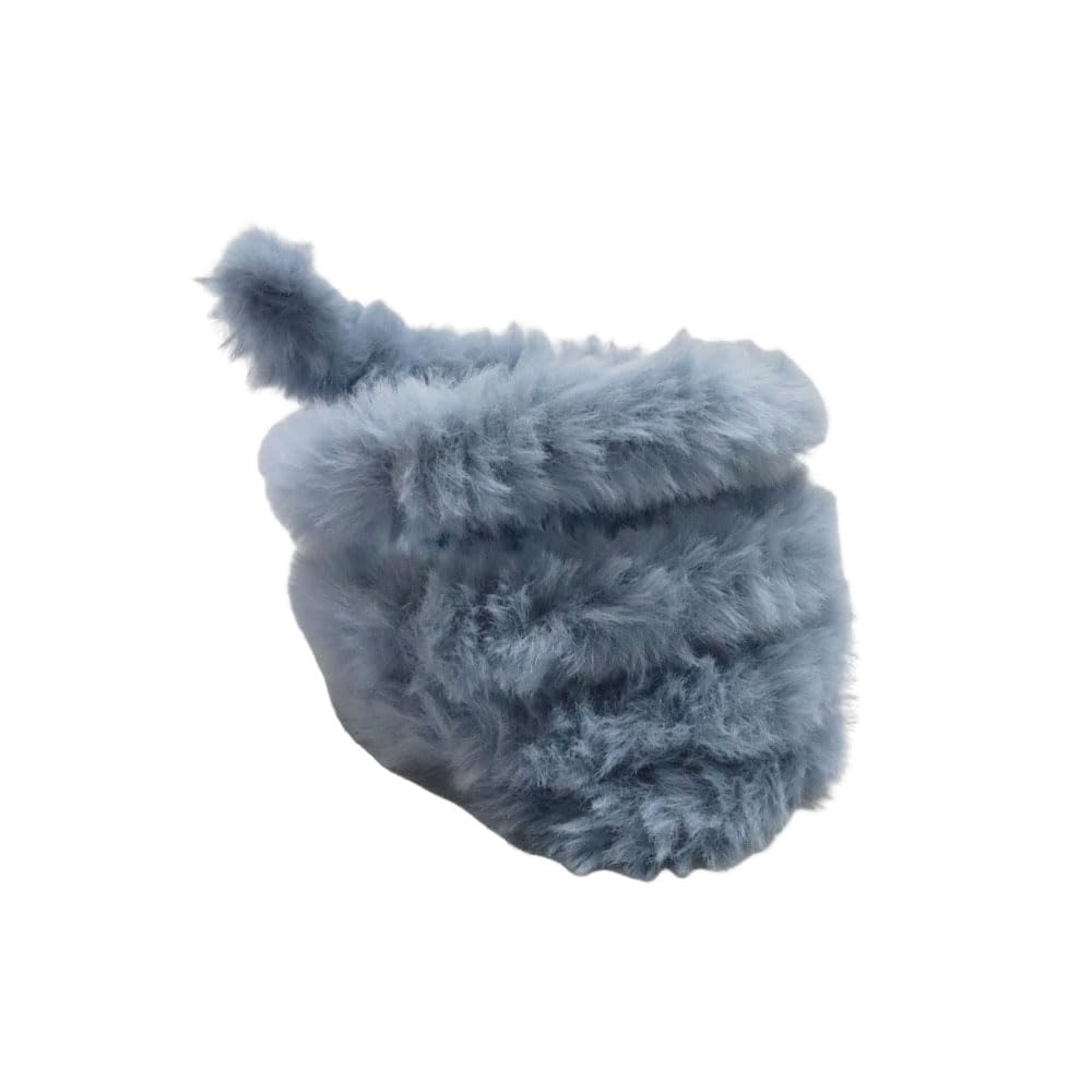 Amazon | もふもふモール モールドール【ブルーグレー】（1本入り