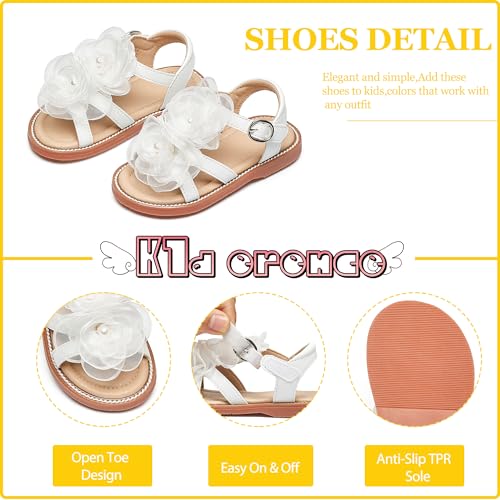 Image of Kiderence Toddler Girls Sandals Little Girls Kids Shoes Girls Sandals Toddler