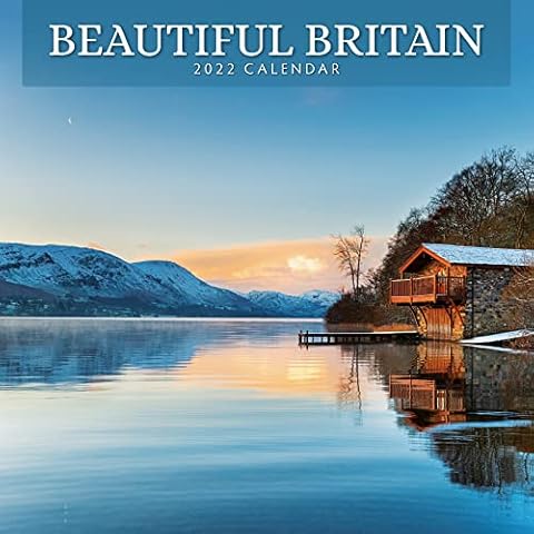 Beautiful Britain 2022 16-Month Wall Calendar Cover