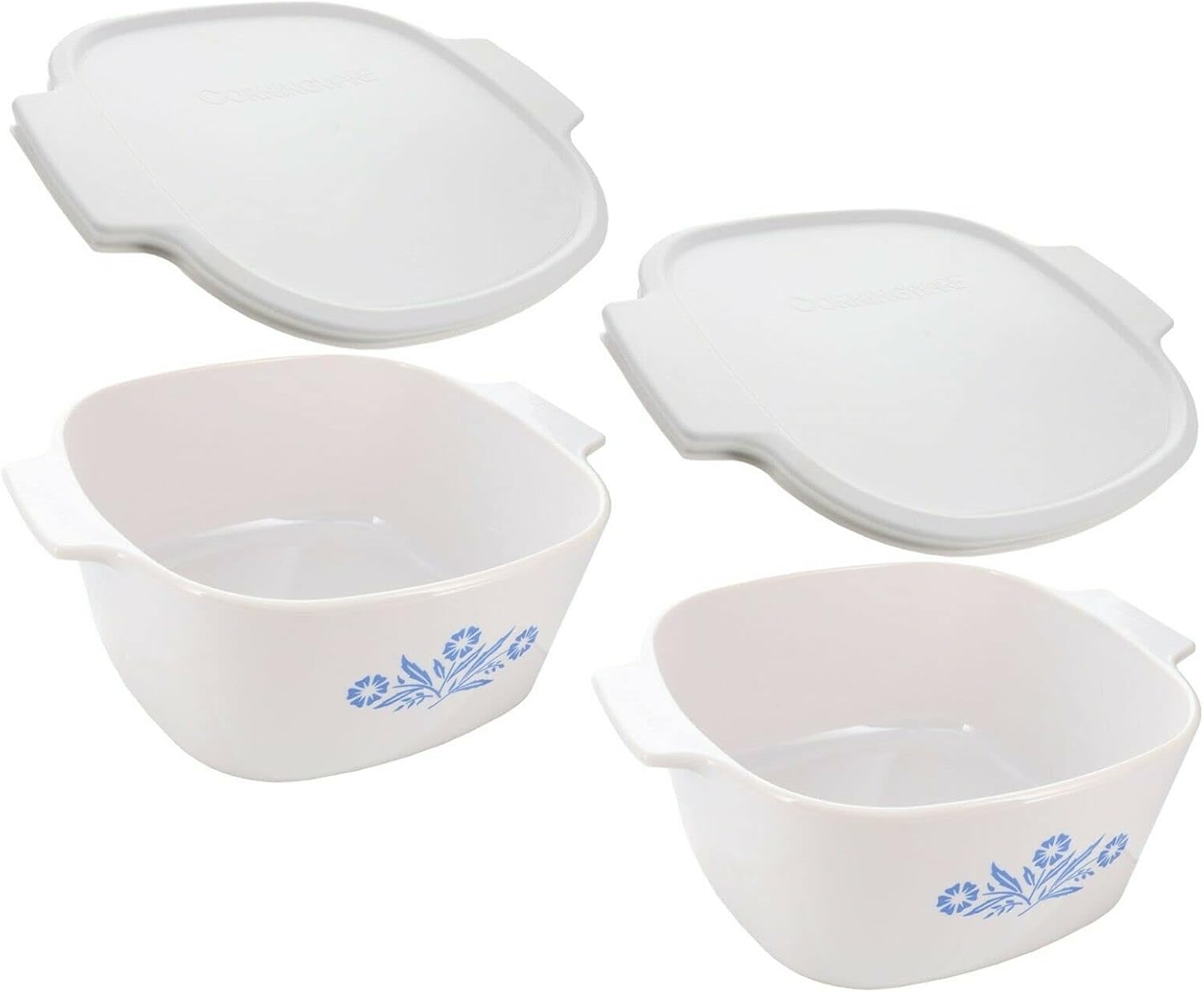 CorningWare A3B Pyroceram Blue Cornflower Stove Top Big