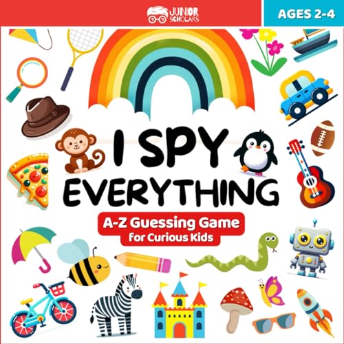 I Spy Everything Book for Kids Ages 2-4 - Alphabet Search and Find Books for Preschool, Toddlers and Kindergarten: Engaging ABC Puzzles to Stimulate ... Puzzles to Ocean Animals Search and Find Fun)