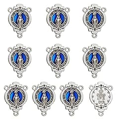 Blue Mraculous Medal-10pcs