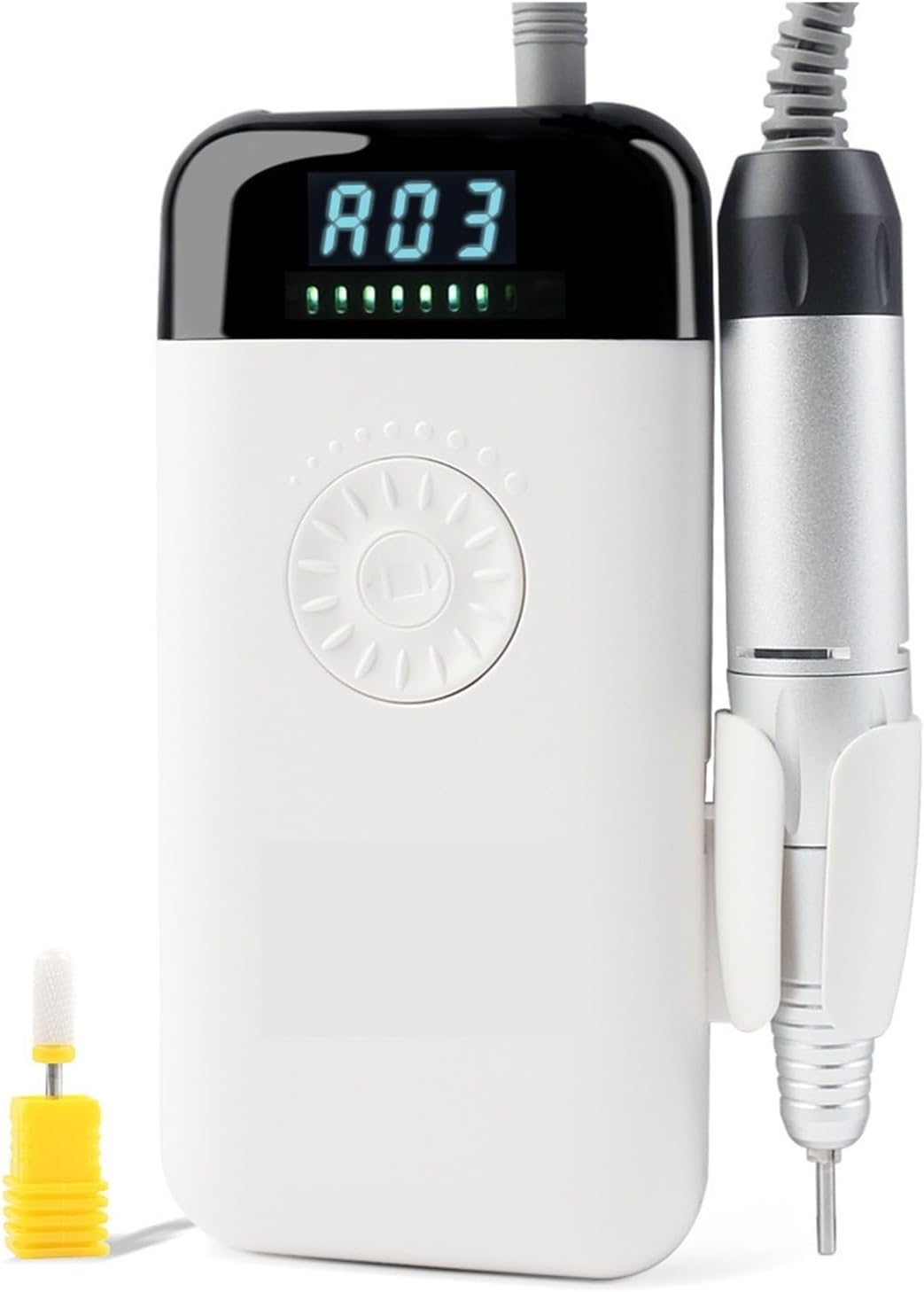 電動ネイルマシン、 35000RPM ネイルドリルマシン USB 充電式電動ネイルサンダージェル除去プロのマニキュアマシン機器