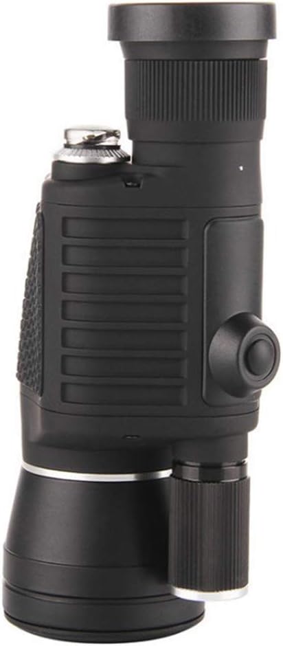 3-in-1 Waterproof Monocular Telescope with Night Vision, Built-in Compass & LED Light, Perfect for Outdoor Hunting, Travel, Camping & Wildlife Observation