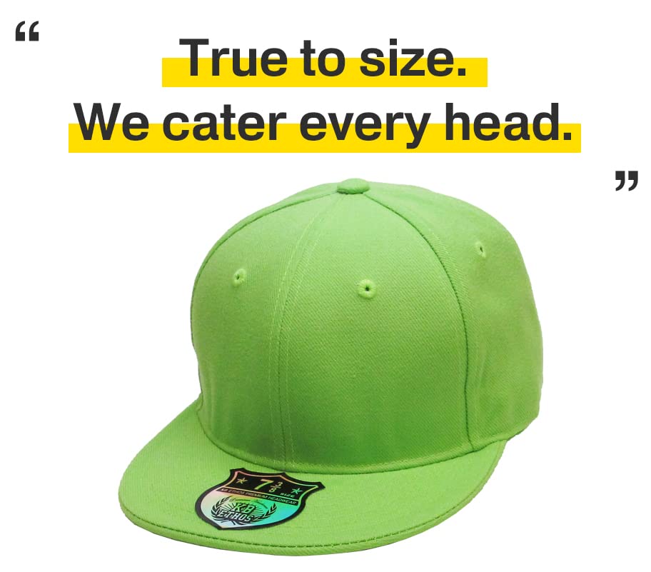 Image of KBETHOS Original 6 Panel Flat Brim True-Fit Fitted Cap