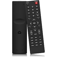 Replacement Dynex TV Remote for Dynex DX-RC02A-12 DX-RC01A-12 DX-RC01A-13 DX-RC03A-13 RC-201-0B RC-701-0A RC-801-0A ZRC400, No Setup Required