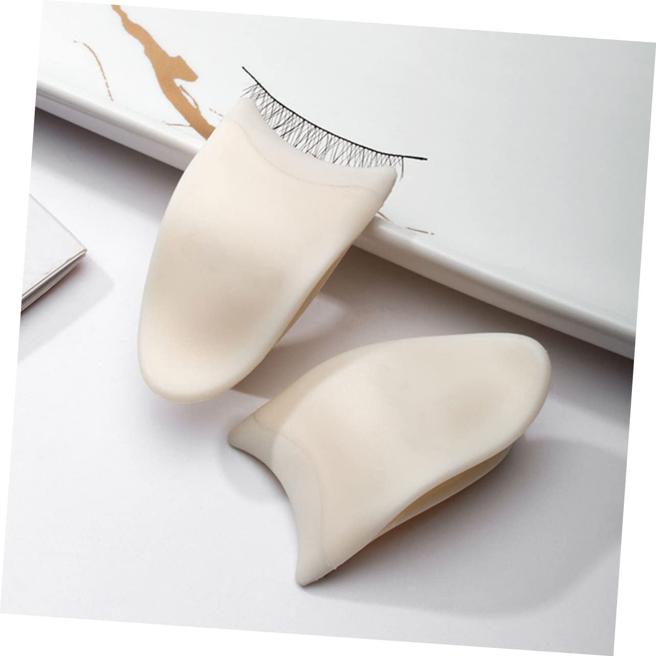 minkissy 20pezzi Pinzette Per Extension Ciglia Strumento Pratico Per Applicare e Rimuovere Ciglia Finte Inossidabile Clip Leggera e Portatile Per Uso Quotidiano