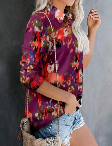 Image of Magritta Long Sleeve Shirts for Women Fashion Button Down Blouse Tops