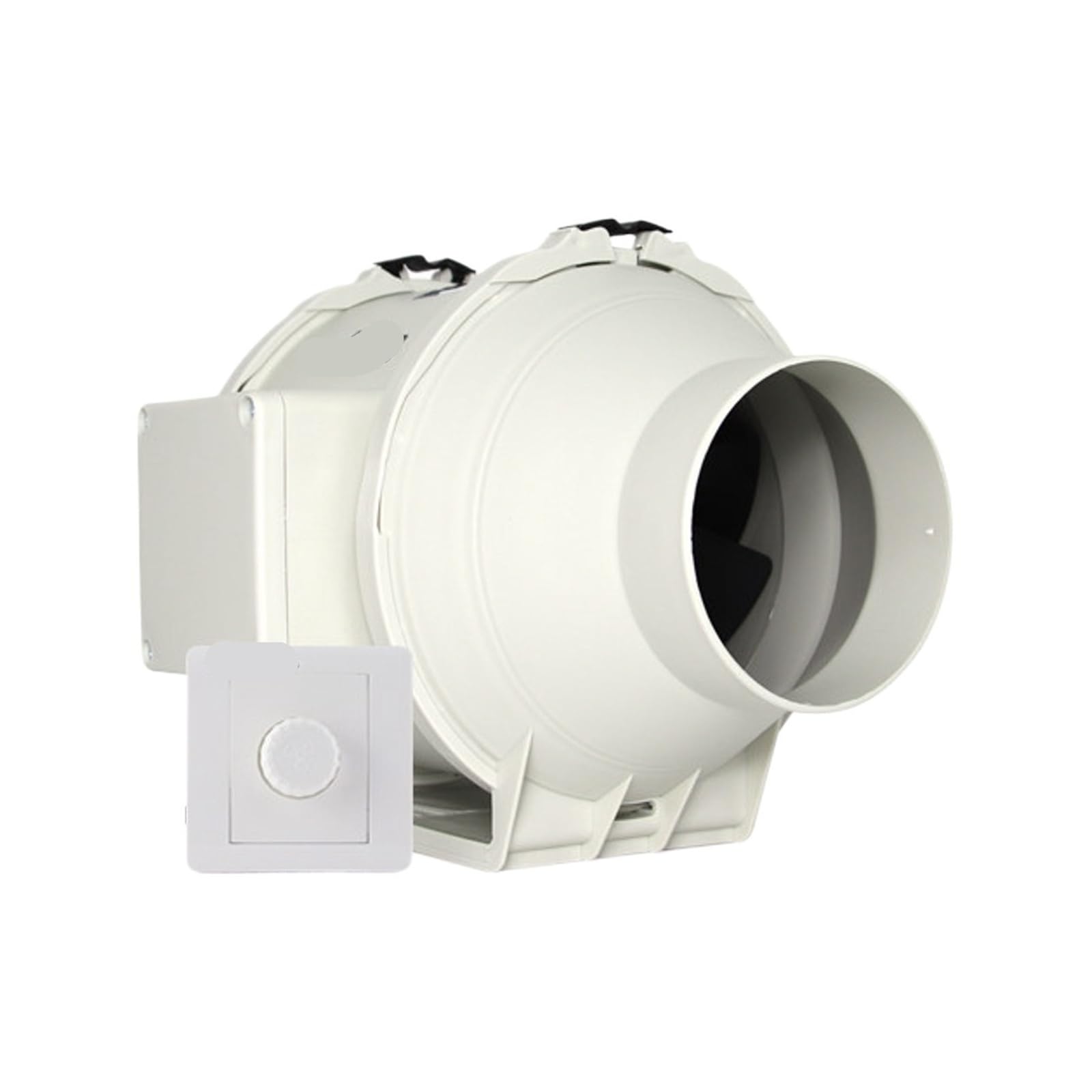 Extractor para cultivo sin ruido: ventilador de conducto 4" HF-100PE con velocidad regulable
