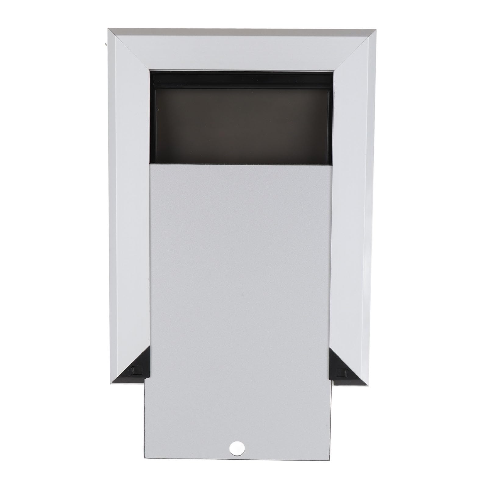 Puerta para Mascotas, Puertas con Solapa para Mascotas Resistentes a la Intemperie, Puerta para Gatos de Dirección Controlable con Bloqueo Deslizante y Cubierta con Solapa Segura, Ideal para