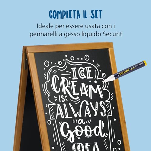 Lavagna da terra 55x85 Duplo Teak - 4